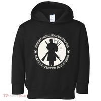 Great Highland Bagpipes Battle Tested Since 1396 Toddler Hoodie thumb 0