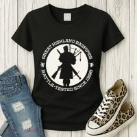 Great Highland Bagpipes Battle Tested Since 1396 Women's T-Shirt thumb 3