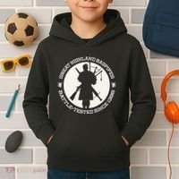 Great Highland Bagpipes Battle Tested Since 1396 Kids Hoodie thumb 2