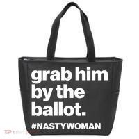 Grab Him By The Ballot #Nastywoman Tote Bag thumb 0