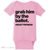 Grab Him By The Ballot #Nastywoman Baby Bodysuit thumb 0