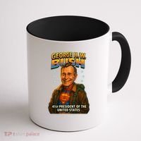 George H.W. Bush The Presidential Chronicles Coffee Mug thumb 1