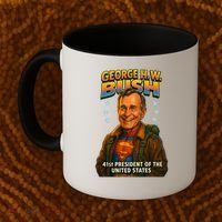 George H.W. Bush The Presidential Chronicles Coffee Mug thumb 2