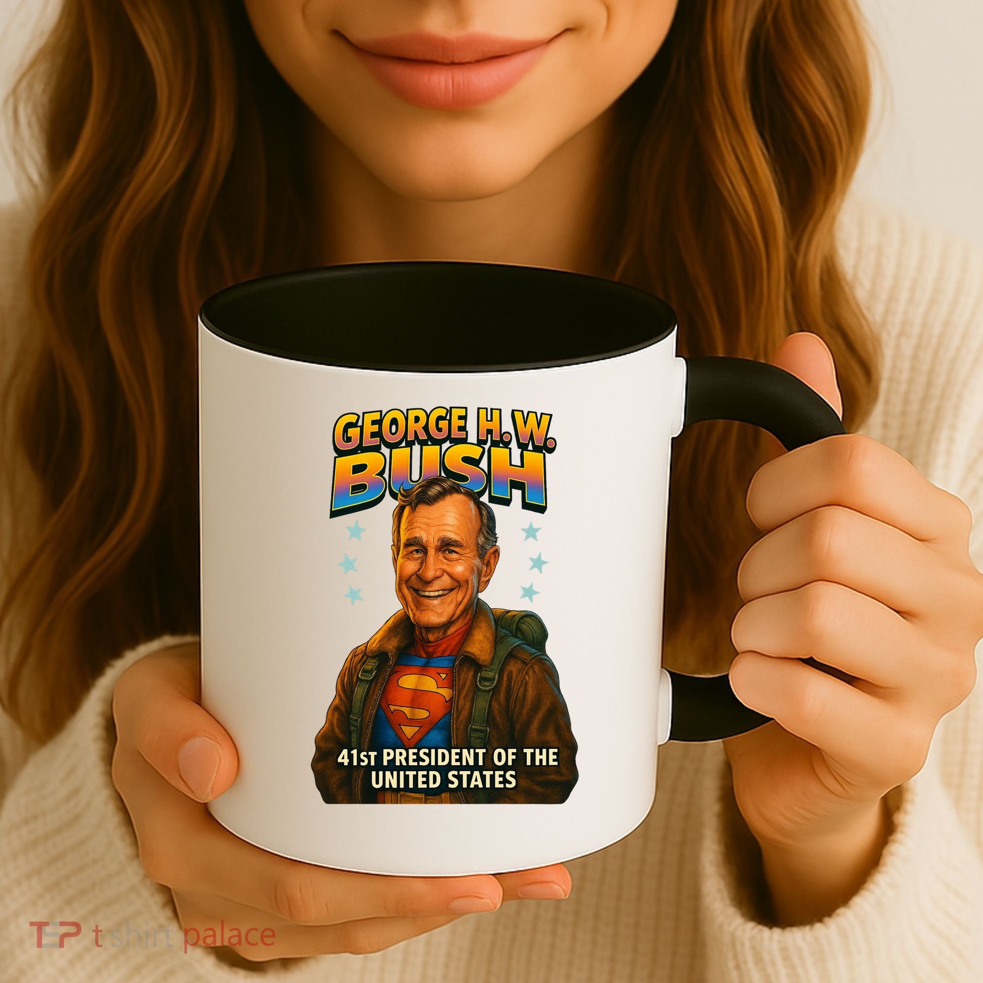 George H.W. Bush The Presidential Chronicles Coffee Mug