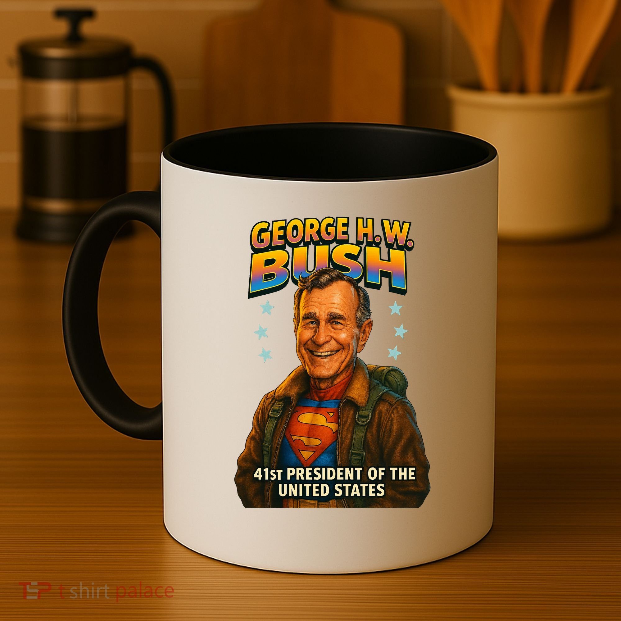 George H.W. Bush The Presidential Chronicles Coffee Mug
