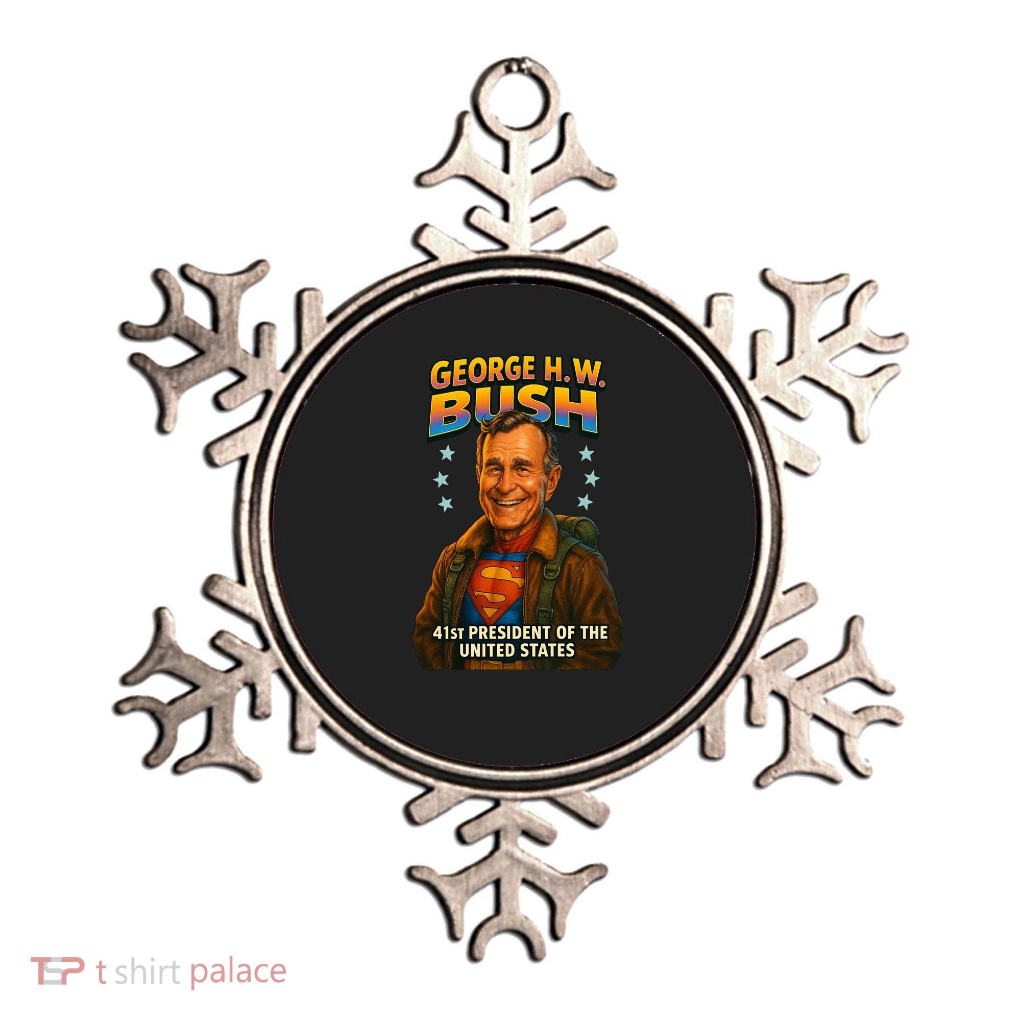 George H.W. Bush The Presidential Chronicles Ornament