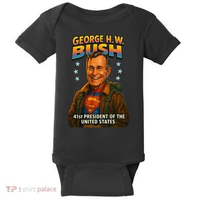 George H.W. Bush The Presidential Chronicles Baby Bodysuit