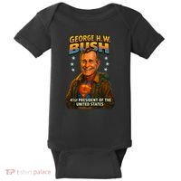 George H.W. Bush The Presidential Chronicles Baby Bodysuit thumb 0