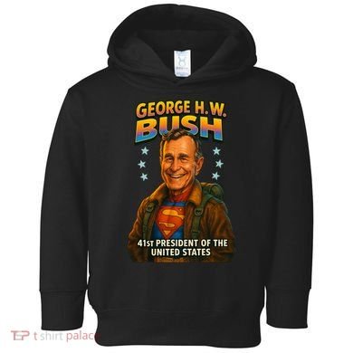 George H.W. Bush The Presidential Chronicles Toddler Hoodie