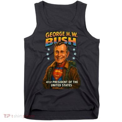 George H.W. Bush The Presidential Chronicles Tank Top