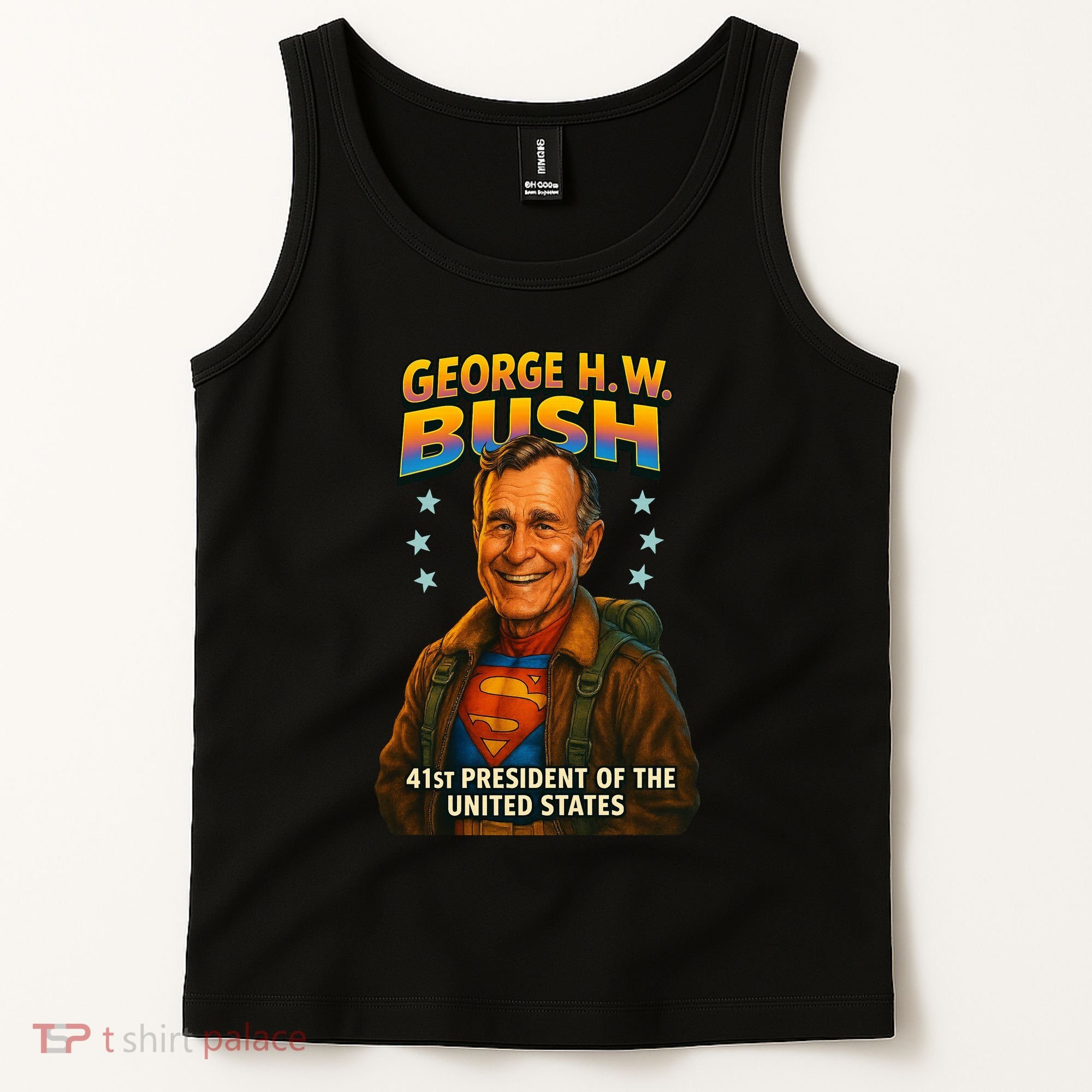 George H.W. Bush The Presidential Chronicles Tank Top