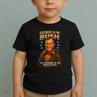 George H.W. Bush The Presidential Chronicles Toddler T-Shirt thumb 2
