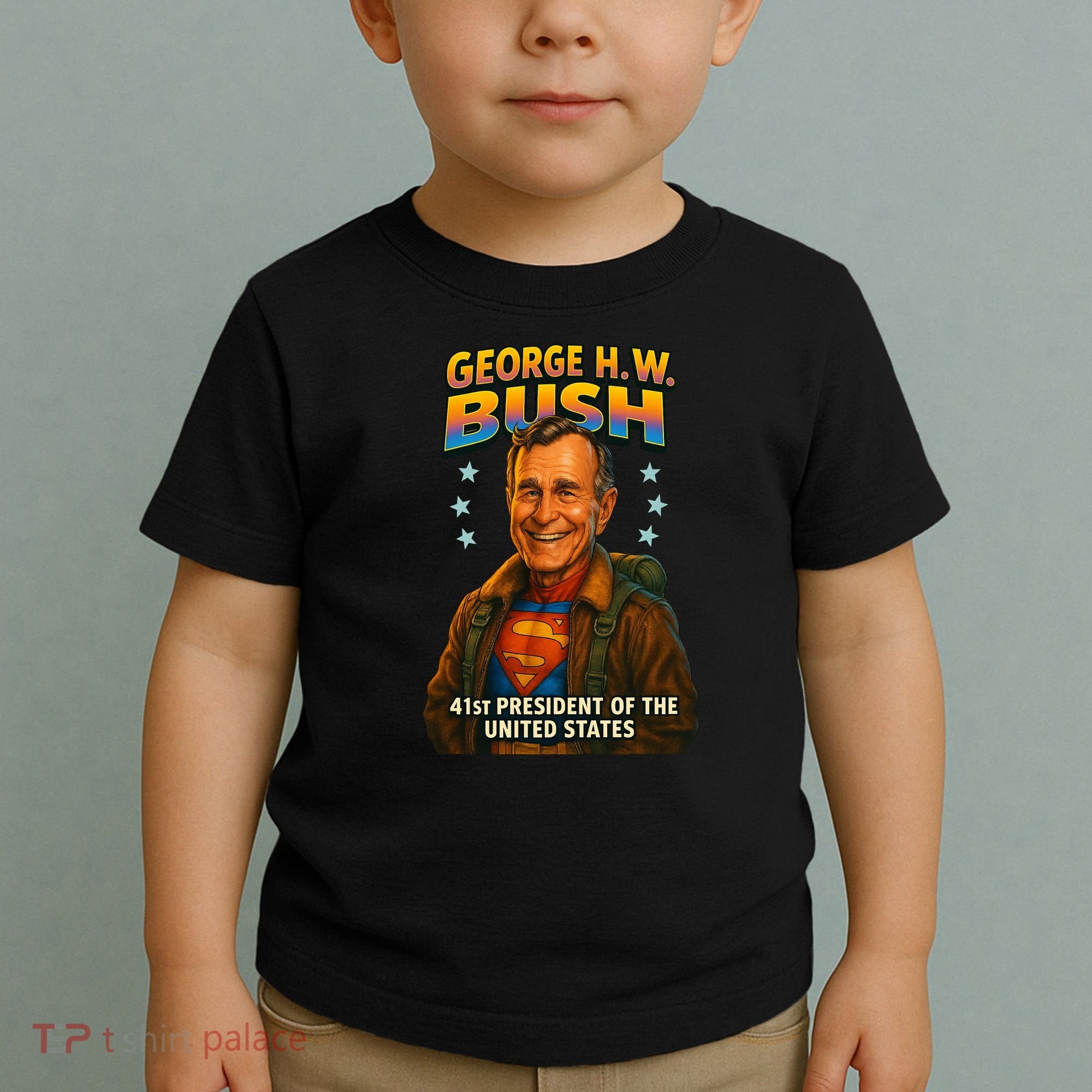 George H.W. Bush The Presidential Chronicles Toddler T-Shirt
