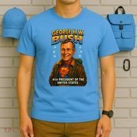 George H.W. Bush The Presidential Chronicles T-Shirt thumb 5
