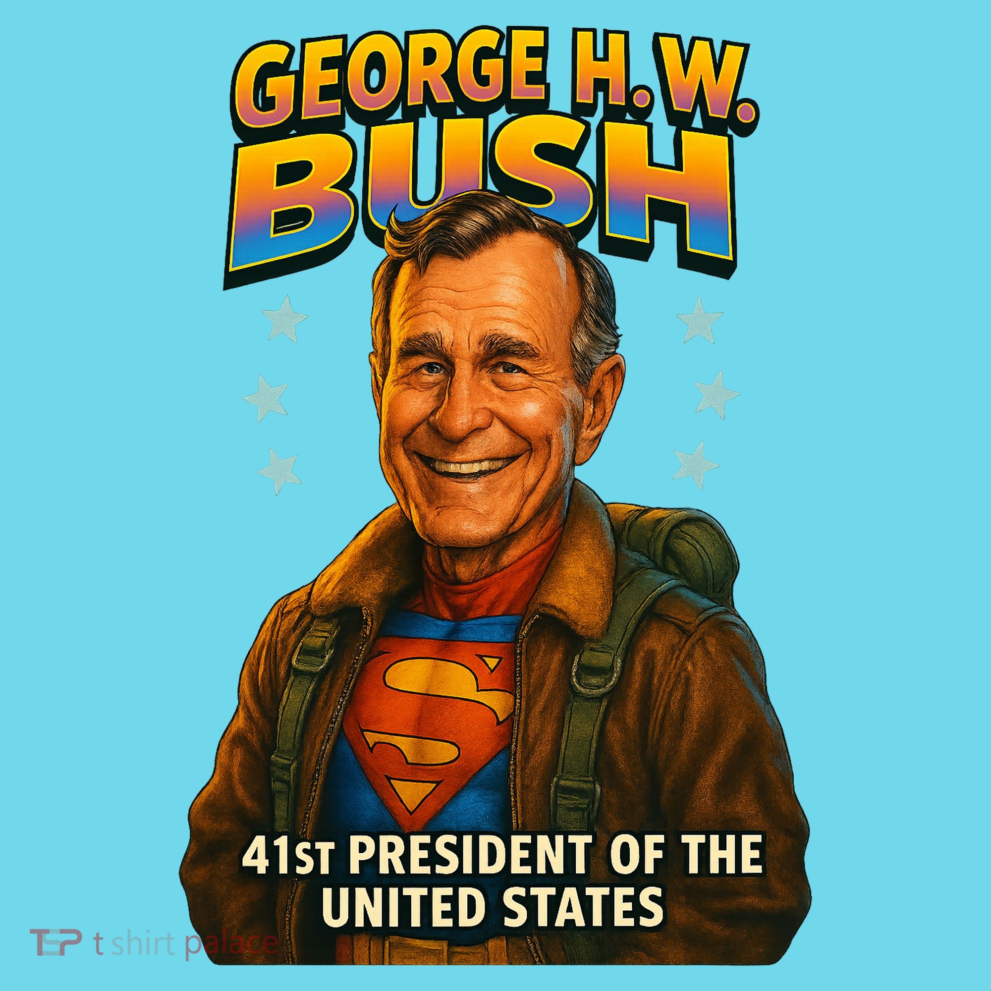George H.W. Bush The Presidential Chronicles T-Shirt