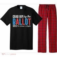 Grab Him By The Ballot Vote For Womens Rights Pajama Set thumb 0