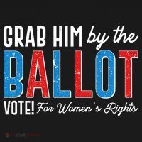 Grab Him By The Ballot Vote For Womens Rights Women's Hoodie thumb 2
