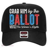 Grab Him By The Ballot Vote For Womens Rights Hat thumb 0