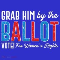Grab Him By The Ballot Vote For Womens Rights Baby Bodysuit thumb 2