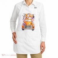 Gnome Halloween Boo Truck Apron thumb 2