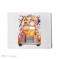 Gnome Halloween Boo Truck Mousepad thumb 0