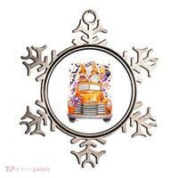 Gnome Halloween Boo Truck Ornament thumb 0