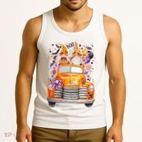 Gnome Halloween Boo Truck Tank Top thumb 3