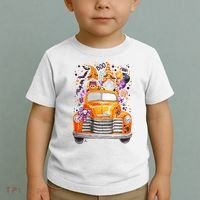 Gnome Halloween Boo Truck Toddler T-Shirt thumb 2