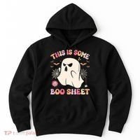 Groovy Halloween Boo Ghost Costume This Is Some Boo Sheet Hoodie thumb 0