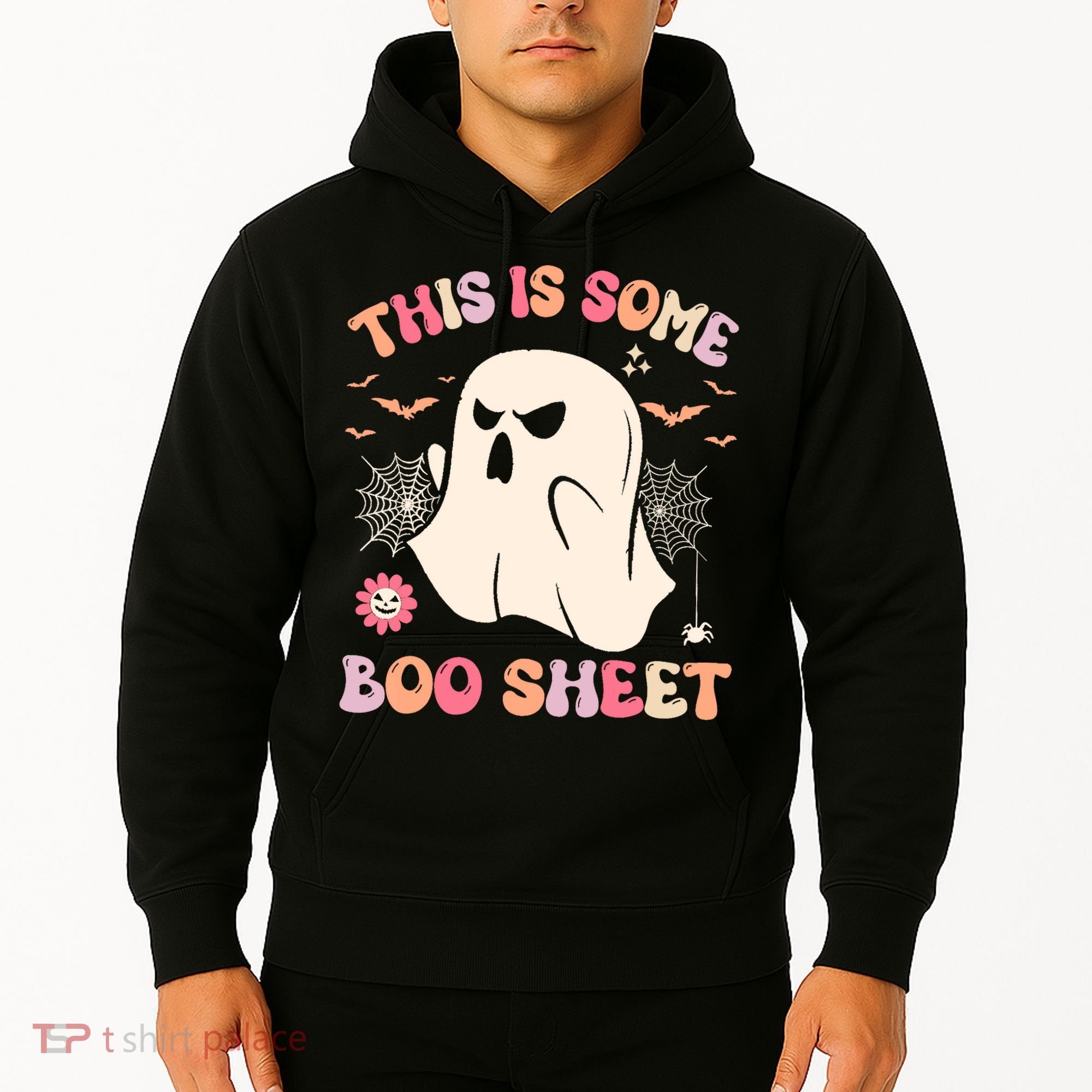 Groovy Halloween Boo Ghost Costume This Is Some Boo Sheet Hoodie
