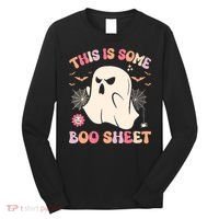 Groovy Halloween Boo Ghost Costume This Is Some Boo Sheet Long Sleeve Shirt thumb 0