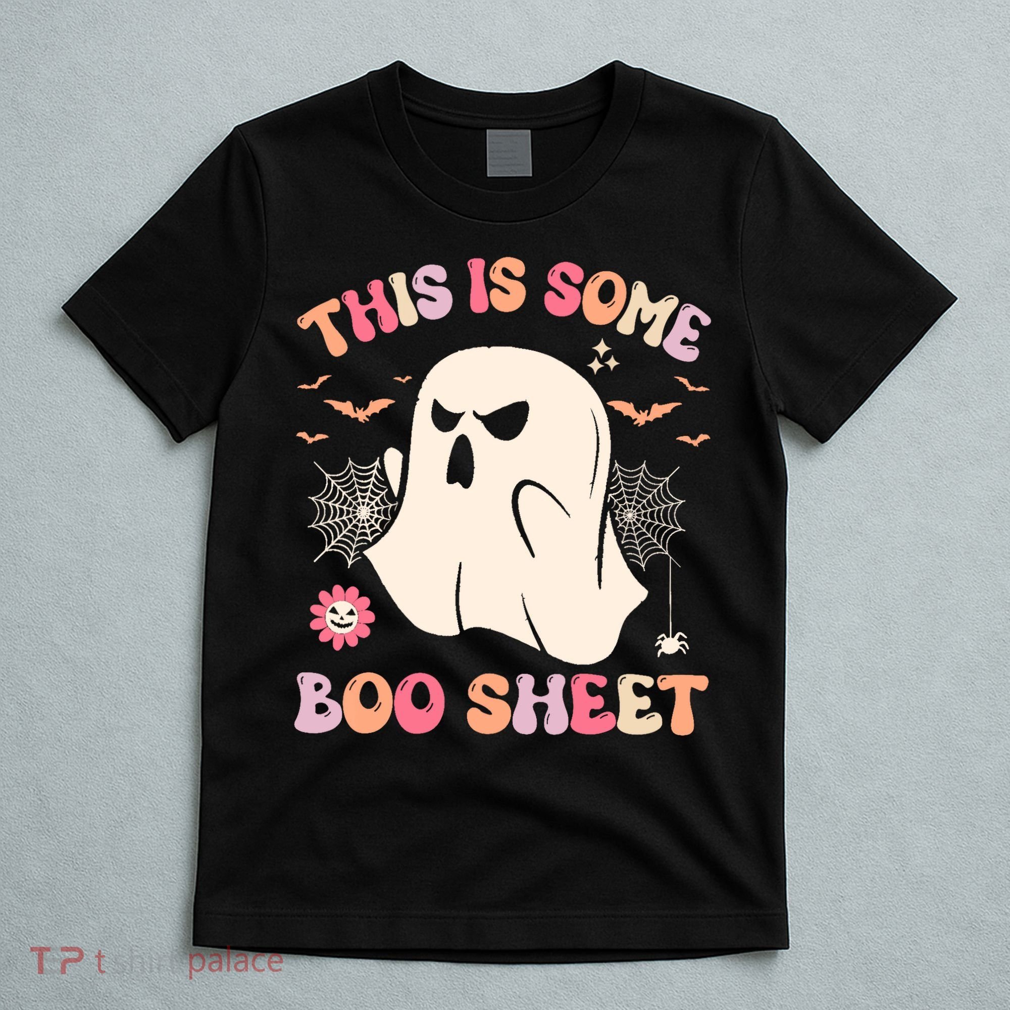Groovy Halloween Boo Ghost Costume This Is Some Boo Sheet T-Shirt