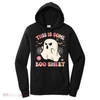 Groovy Halloween Boo Ghost Costume This Is Some Boo Sheet Women's Hoodie thumb 0