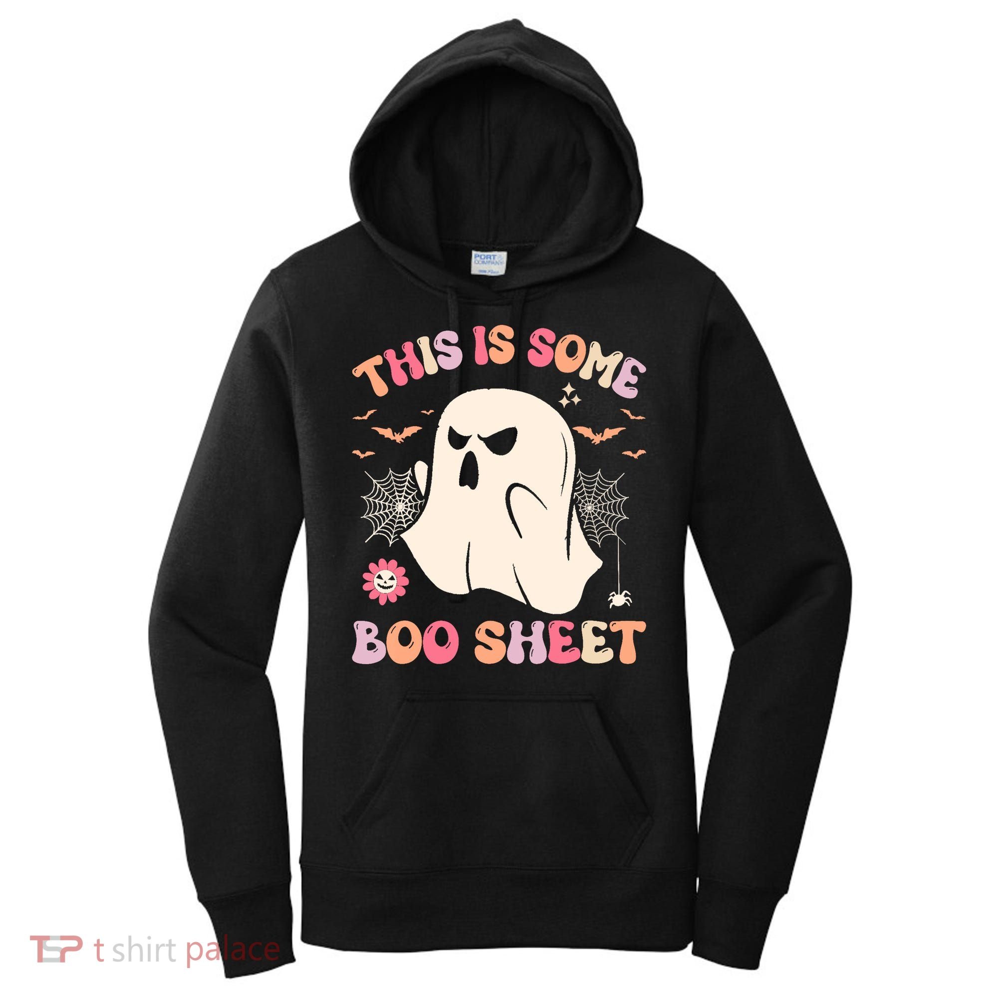 Groovy Halloween Boo Ghost Costume This Is Some Boo Sheet Women's Hoodie