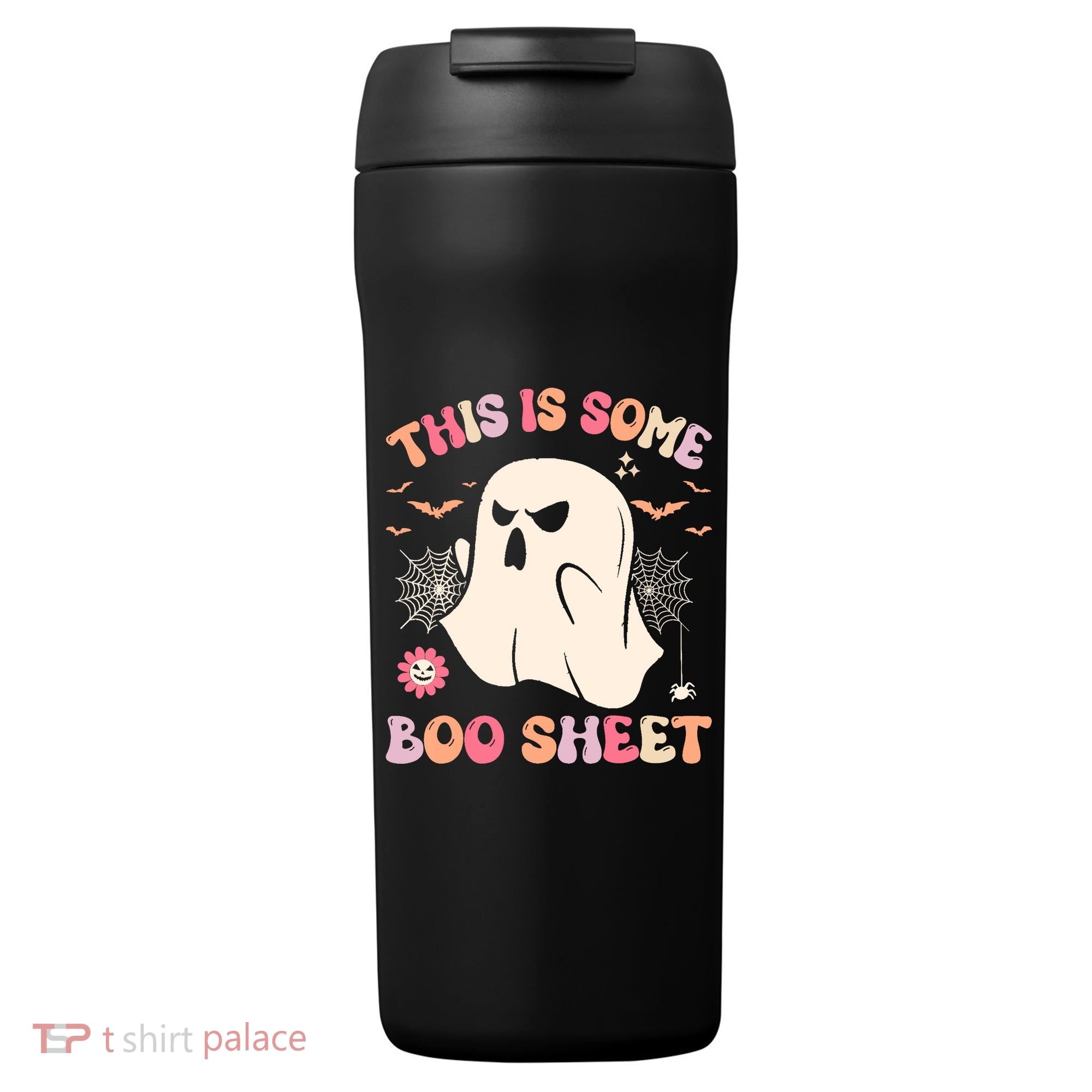 Groovy Halloween Boo Ghost Costume This Is Some Boo Sheet 24oz Duet Stainless Steel Tumbler