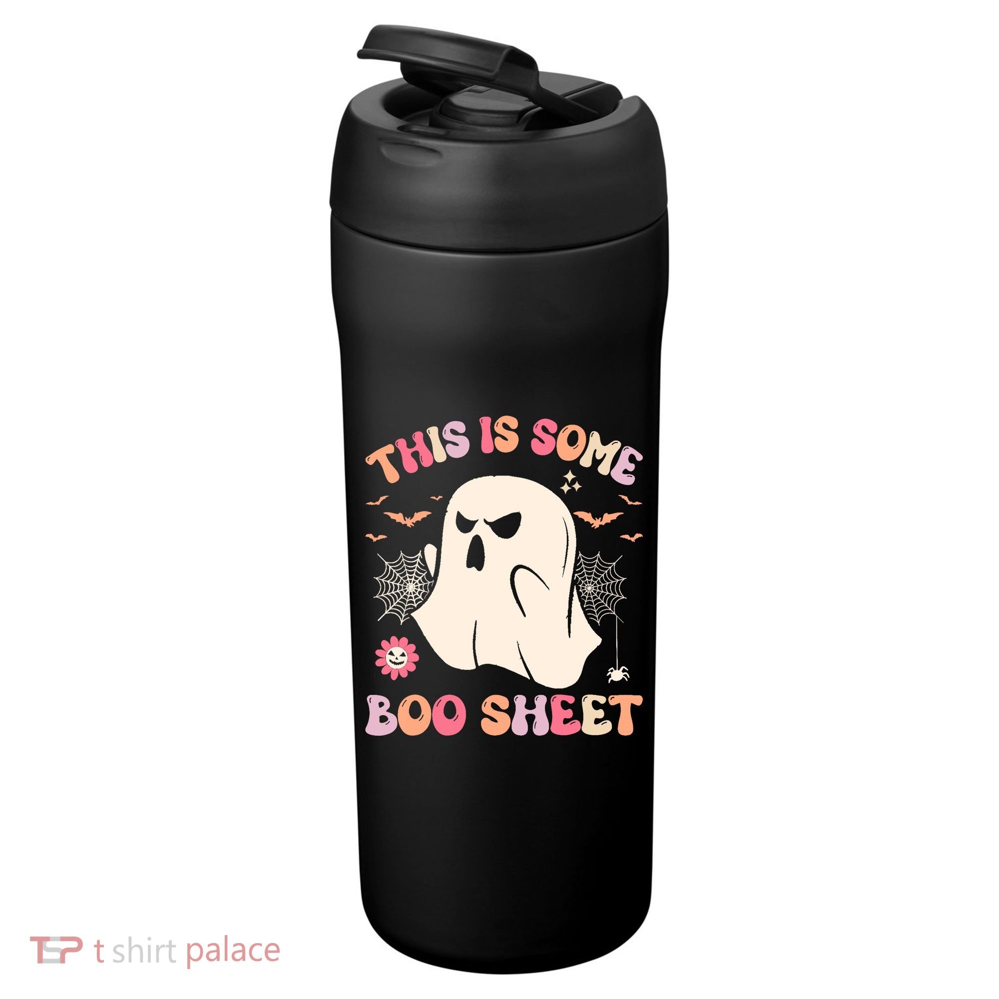 Groovy Halloween Boo Ghost Costume This Is Some Boo Sheet 24oz Duet Stainless Steel Tumbler