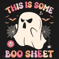 Groovy Halloween Boo Ghost Costume This Is Some Boo Sheet Women's Tank Top thumb 5