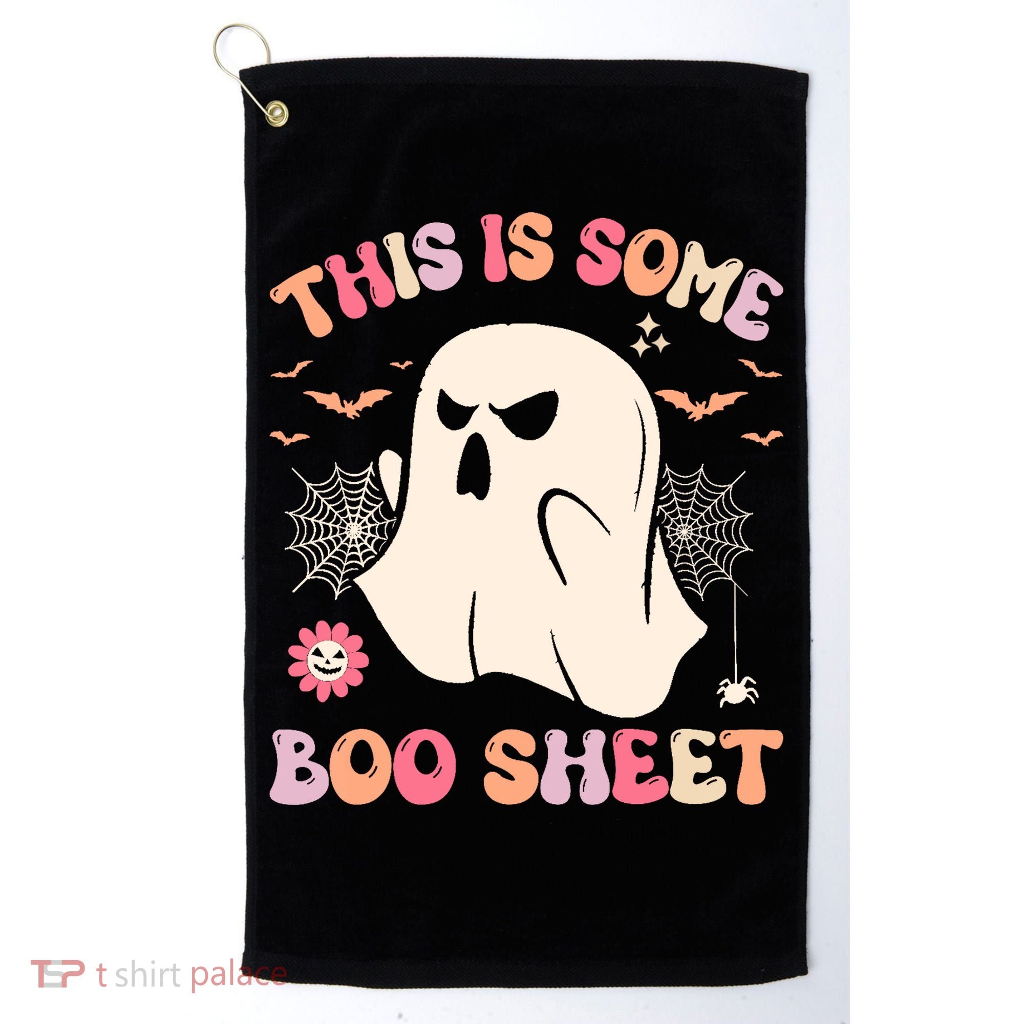 Groovy Halloween Boo Ghost Costume This Is Some Boo Sheet Golf Towel