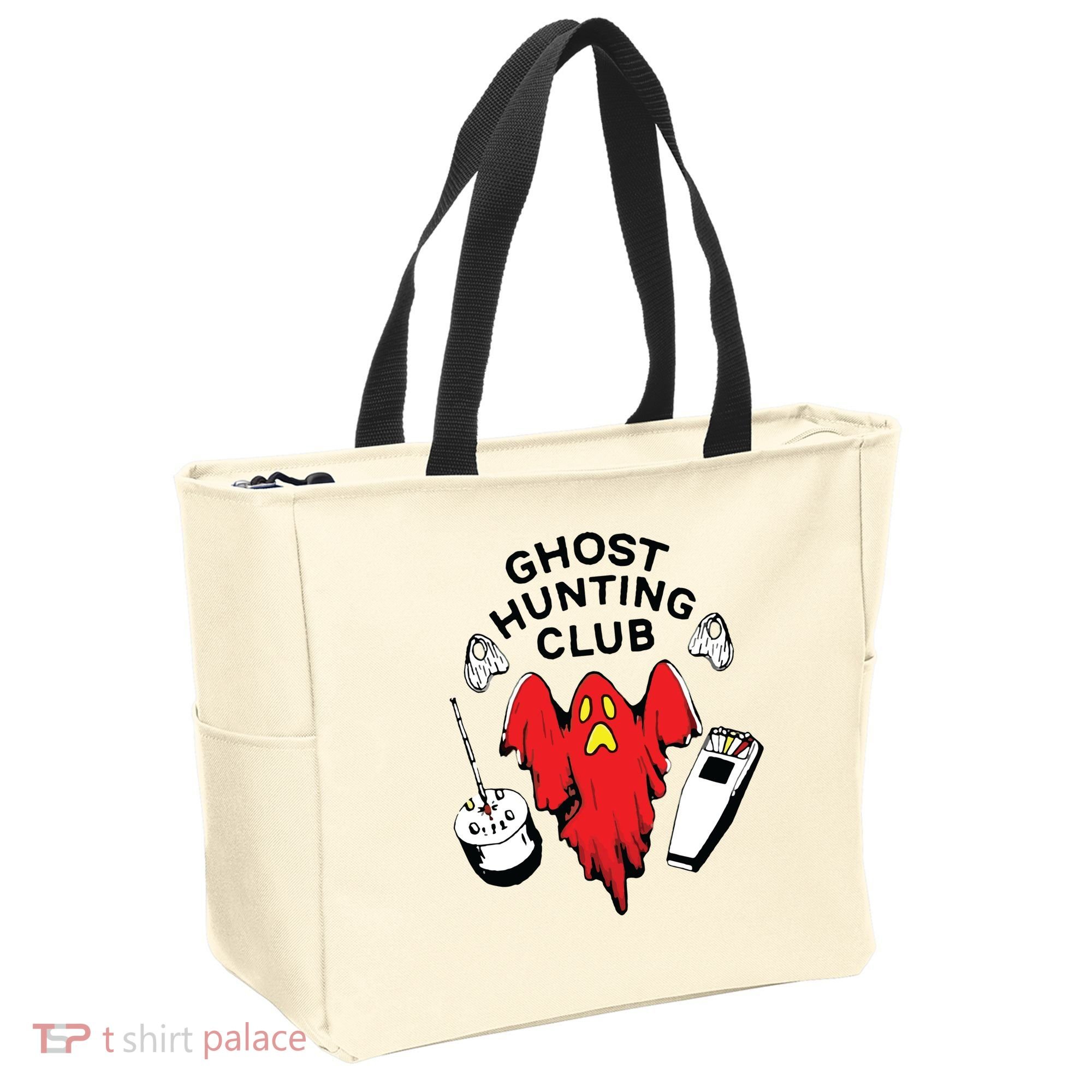 Ghost Hunting Club Funny Tote Bag