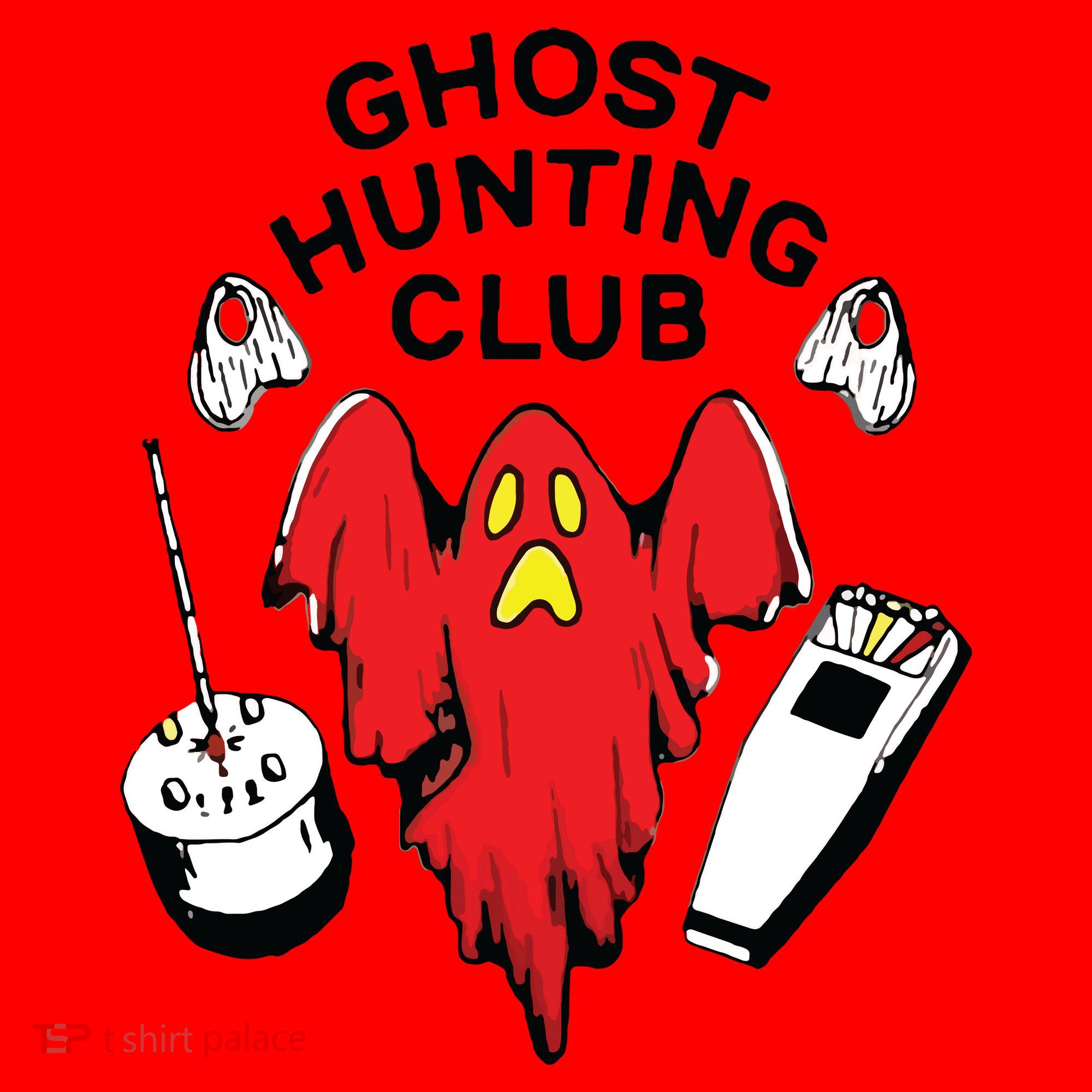 Ghost Hunting Club Funny Santa Hat