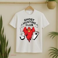 Ghost Hunting Club Funny T-Shirt thumb 2