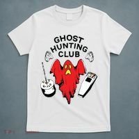 Ghost Hunting Club Funny T-Shirt thumb 5