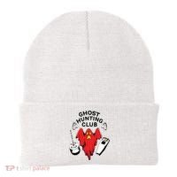 Ghost Hunting Club Funny Beanie thumb 0