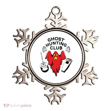 Ghost Hunting Club Funny Ornament