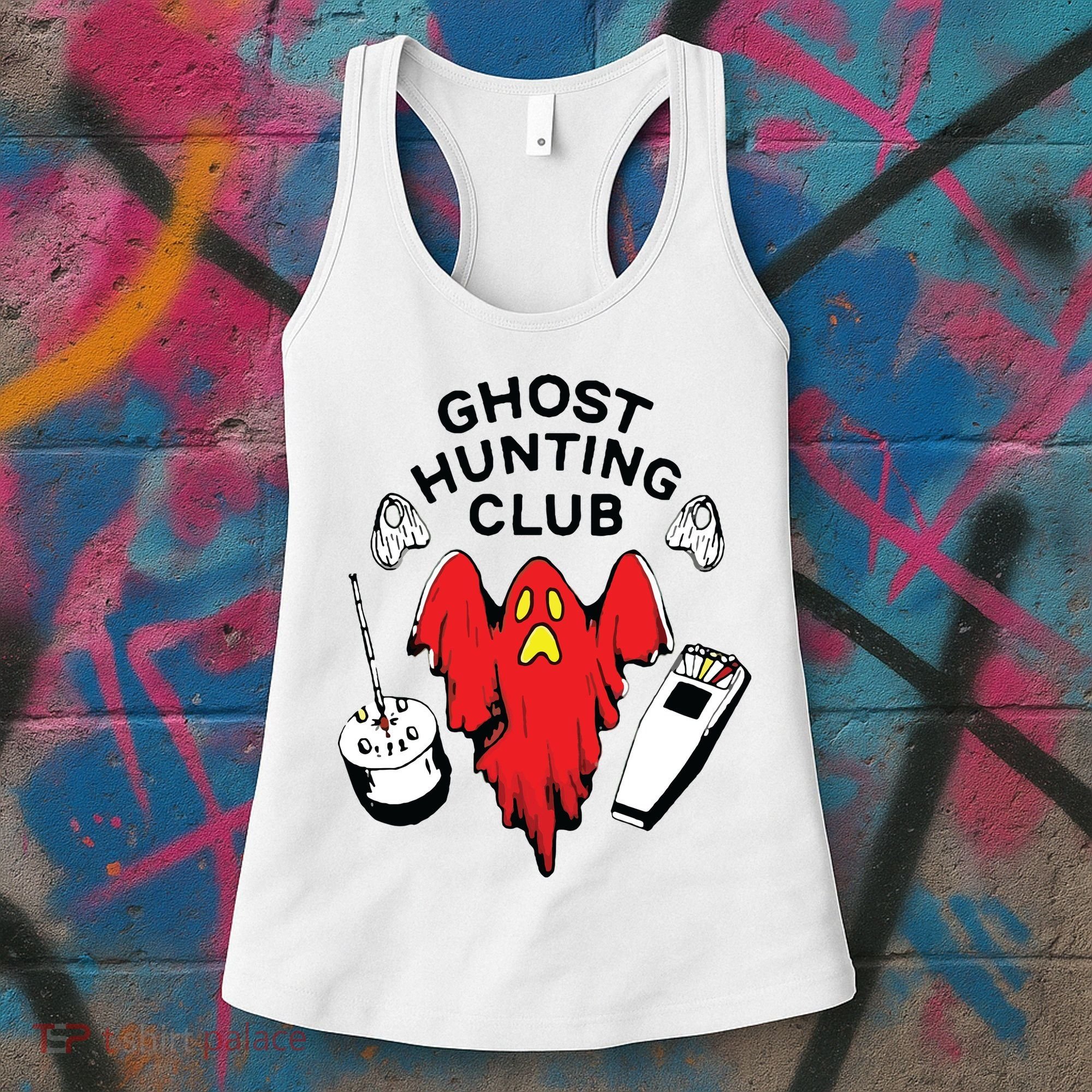 Ghost Hunting Club Funny Women's Tank Top