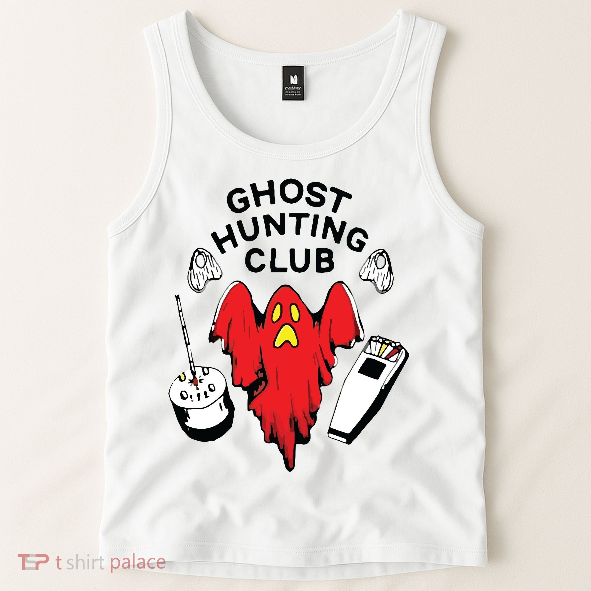 Ghost Hunting Club Funny Tank Top