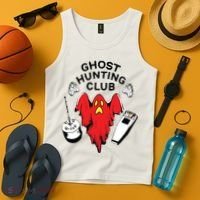 Ghost Hunting Club Funny Tank Top thumb 4