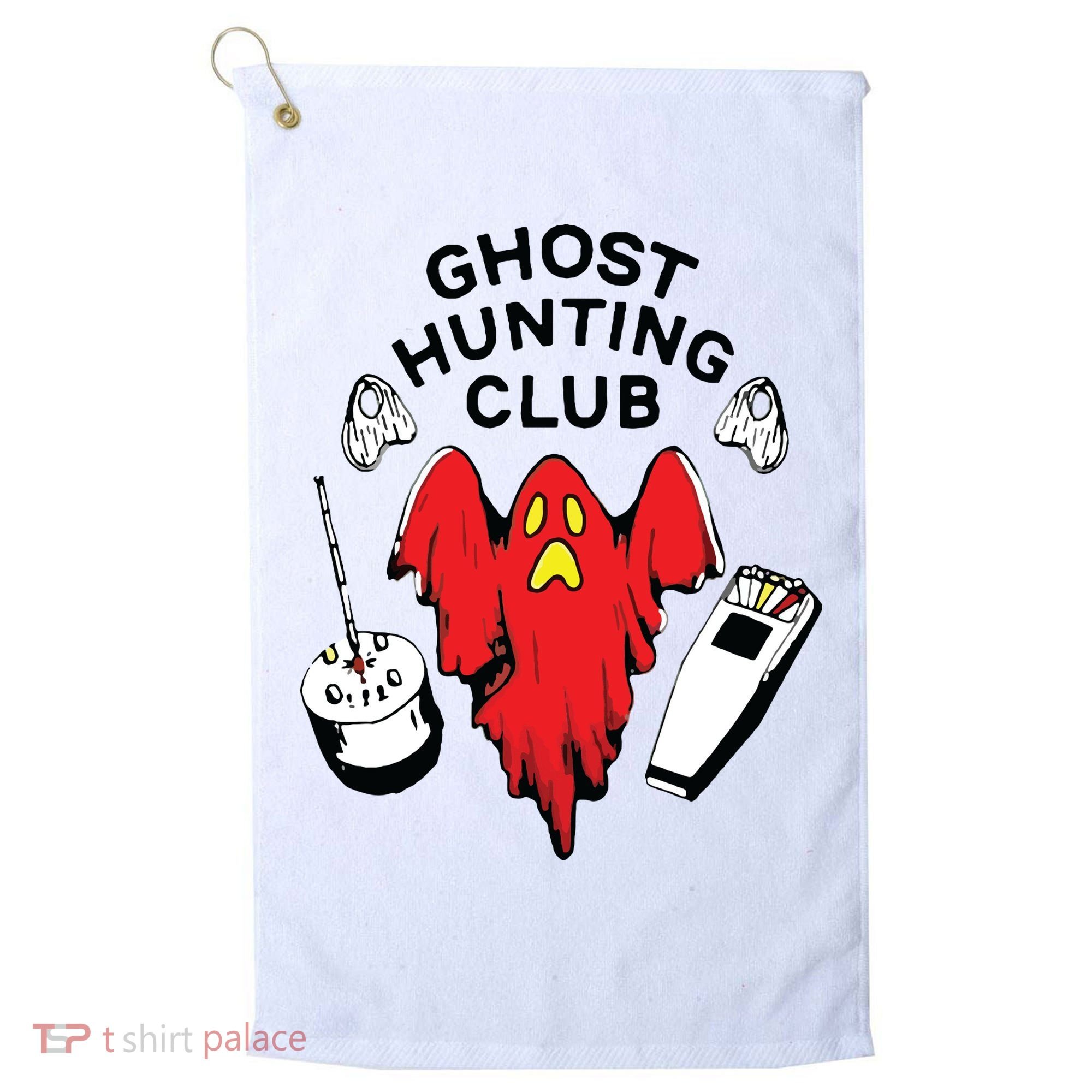 Ghost Hunting Club Funny Golf Towel
