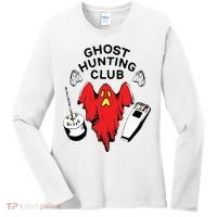 Ghost Hunting Club Funny Women's Long Sleeve Shirt thumb 0