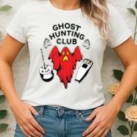 Ghost Hunting Club Funny Women's T-Shirt thumb 2